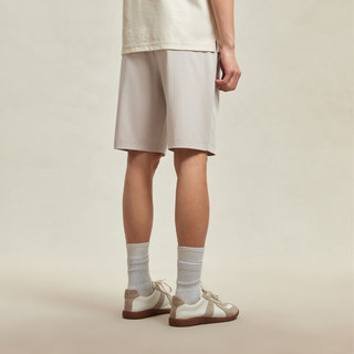 杰克·琼斯（JACK&JONES）夏季立体字母胶印百搭不易起皱舒适休闲短裤男装224215050 C45沙色 175/80A/MR