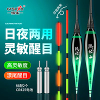 臻佑(Grsaed)鱼漂电子漂浮漂日夜两用夜光漂纳米高灵敏醒目野钓鲫鲤鱼漂HE003