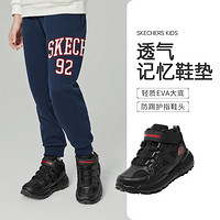 SKECHERS 斯凯奇 男中大童|童鞋棉靴儿童运动鞋舒适时尚短靴儿童雪地靴春夏季