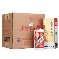 MOUTAI 茅台 飞天茅台 43%vol 酱香型白酒 500ml*6瓶 整箱装