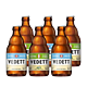 VEDETT 白熊 +白熊接骨木花 精酿啤酒组合装 330ml*6瓶