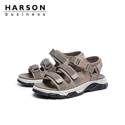 HARSON 哈森 男鞋新款夏季休闲凉鞋男软底沙滩鞋男户外百搭凉拖鞋男