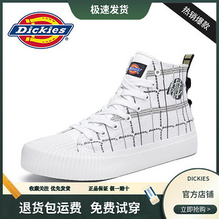 Dickies 高帮板鞋男女鞋新款情侣ins休闲夏季潮流百搭板鞋