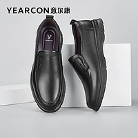 百亿补贴：YEARCON 意尔康 男鞋春季新款真皮商务男士休闲皮鞋舒适爸爸鞋单鞋