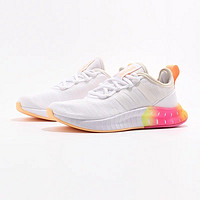 百亿补贴：adidas 阿迪达斯 neo Kaptir Super 低帮跑步鞋女款白黄FZ2790