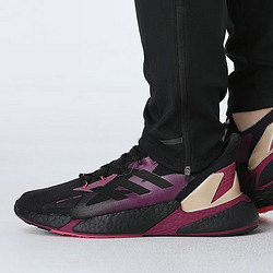 adidas 阿迪达斯 x900014 C.Rdy防滑耐磨低帮跑步鞋女款黑紫Q46505