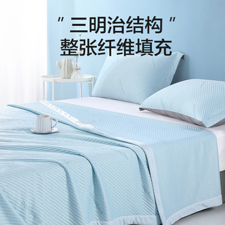 博洋（BEYOND）博洋家纺毛毯盖毯冰丝空调毯办公室午睡毯沙发毯子床上用凉感宿舍 凉感夹棉毯—若兰（A类） 200*230cm