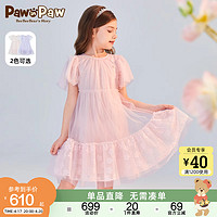 Paw in Paw PawinPaw卡通小熊童装24夏季新款女童甜美公主连衣裙