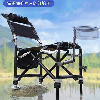 LOONVA 龙王恨 无畏江湖 全套钓椅 裸椅+包+铝合金三件套+脚踏+饵盘