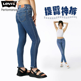 Levi's 李维斯 冰酷系列721女士牛仔裤弹力修身高腰紧身提臀神裤