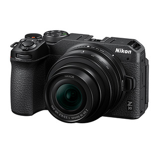 Nikon 尼康 Z30 APS-C画幅 微单相机 + Z DX 16-50mm f/3.5-6.3 变焦镜头 海外版
