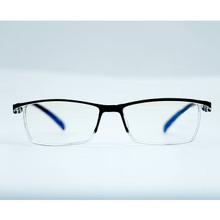 mikibobo 防蓝光老花眼镜 超轻精准度数老人男女通用黑色耐磨可选度数 防蓝光 高清 150°