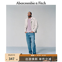 Abercrombie & Fitch 男装 美式时尚经典休闲宽松舒适仿旧宽松水洗牛仔裤 321581-1 中度水洗 31/32 (180/78A)