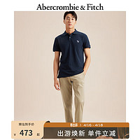 Abercrombie & Fitch 男装 美式潮流复古商务通勤日常百搭直筒卡其休闲长裤 326109-1 卡其色 29/30 (175/74A)