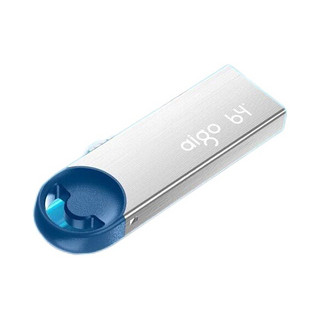 aigo 爱国者 U盘USB2.0金属电脑办公优盘U212防水防尘U盘64g