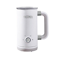 THERMOS 膳魔师 咖啡奶泡机 家用全自动 冷热双用 多功能打奶泡器 牛奶加热器 电动奶泡杯  新年礼物