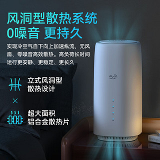 NRadio鲲鹏无限C8-650移动无线路由器千兆wifi6穿墙王mesh组网5g全屋wifi套装 C8-650