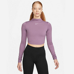 NIKE 耐克 女子健身跑步服透气反光长袖瑜伽运动T恤