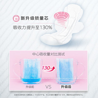 高洁丝（Kotex）卫生巾 臻选奢爽纯棉日夜用组合姨妈巾整箱 纯棉日用240mm32片