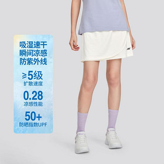 SKECHERS 斯凯奇 24年羽毛球网球裙健身运动裙半身裙女短裤裙春夏季