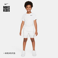 NIKE 耐克 官方男童幼童速干T恤和短裤套装夏季新款网球休闲FV2659