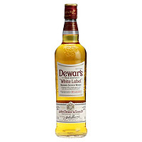 Dewar's 帝王 洋酒 Dewar's whisky 调配型苏格兰威士忌 进口 白牌调配威士忌700mL1瓶