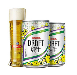 TSINGTAO 青岛啤酒 纯生10度200ml*24听