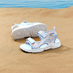 361° 儿童夏季新款女童沙滩鞋户外休闲全凉鞋时尚耐磨凉鞋