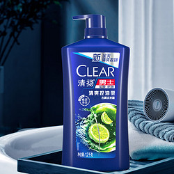 CLEAR 清扬 男士去屑洗发露 清爽控油型 1.2kg