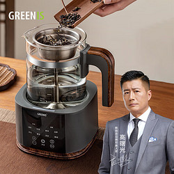 Greenis 格丽思 煮茶器养生壶 办公室纯钛喷淋式煮茶壶