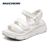 SKECHERS 斯凯奇 官方旗舰店凉鞋女鞋2023夏季新款休闲鞋女士时尚露趾沙滩鞋