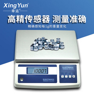 XingYun幸运精密电子台秤天平电子称实验室电子天平XY28MB（28kg/0.1g）
