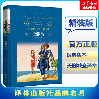 金银岛 罗伯特·路易斯·史蒂文森 著 王宏 译 英国文学/欧洲文学文学 新华书店正版图书籍 译林出版社