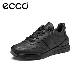 爱步（ECCO）运动鞋男 简约舒适软底百搭休闲鞋 雅跃系列523234 黑色41