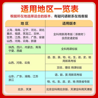 【科目自选】2025/2024 5年高考3年模拟高中总复习 53五三高考b版a版五三A版五三B版 五年高考三年模拟2024高中一二三轮高三复习资料2024新高考总复习曲一线中小学教辅 【202