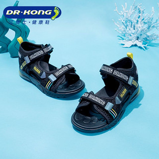DR.KONG 江博士 夏季凉鞋专柜男童鞋魔术贴儿童凉鞋中大童S1000492