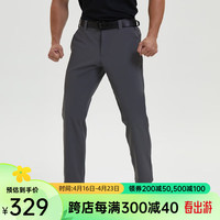 SANFO PLUS户外加绒软壳裤男防风裤加厚抓绒秋冬保暖防泼水户外登山长裤 狼灰 M(高168-173重130-155)