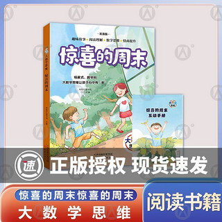 百亿补贴：大数学思维-惊喜的周末 帮帮忙童书馆编/新蕾出版社 数学童话 fb