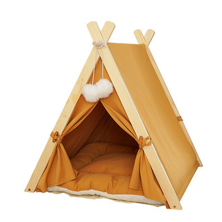 猫帐篷四季通用 宠物狗窝帐篷夏季可拆洗封闭式泰迪 室内猫咪