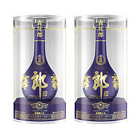 百亿补贴：LANGJIU 郎酒 青花郎53度500ml*2瓶酱香白酒正品自饮送礼宴请收藏酒水高度