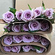  C级海洋之歌紫色玫瑰鲜花真花水养家用 默认颜色8　
