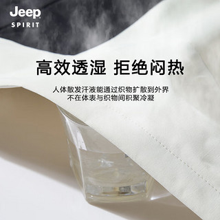 JEEP SPIRIT 吉普 冲锋夹克男女款三合一两件套防风防水保暖冲锋衣外套 女浅紫/单层 2XL