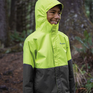 哥倫比亞 Hikebound 男大童防雨夾克