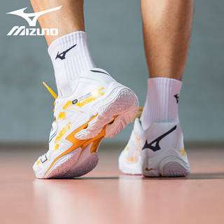 美津浓（MIZUNO）专业排球鞋WAVE LIGHTNING Z7男女款比赛减震室内外高端排球鞋Z8 黄金龙 Z8【龙年主题色】 36.5码=230mm