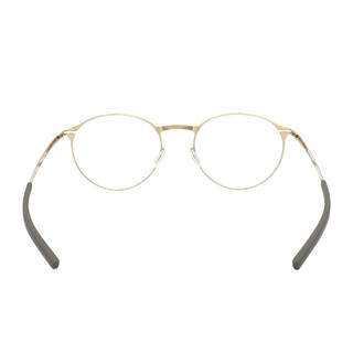 ic!眼镜框berlin德国薄钢远近视眼镜架Etesians 2.0 Rose Gold 49mm