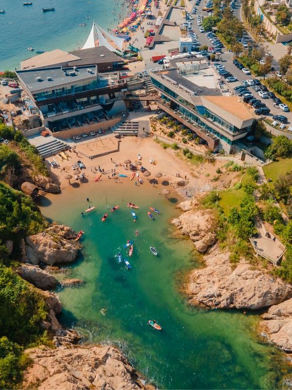 尾单大捡漏，有效期没几天了！大连四时鲸语海滩度假酒店 海景·日出跃层庭院套房3晚套餐（含每日欢迎小食+入住水果）