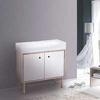 KOHLER 科勒 利奥浴室柜家具组合K-21852T-0白色800mm