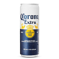 百亿补贴：Corona 科罗娜 330ml*24听啤酒墨西哥风味啤酒装精酿拉格聚会官方正品清仓