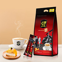 G7 COFFEE 越南原版进口 速溶咖啡三合一咖啡丝滑醇厚1600g（100条）