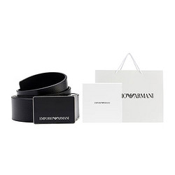 EMPORIO ARMANI 阿玛尼 板扣皮带礼袋款